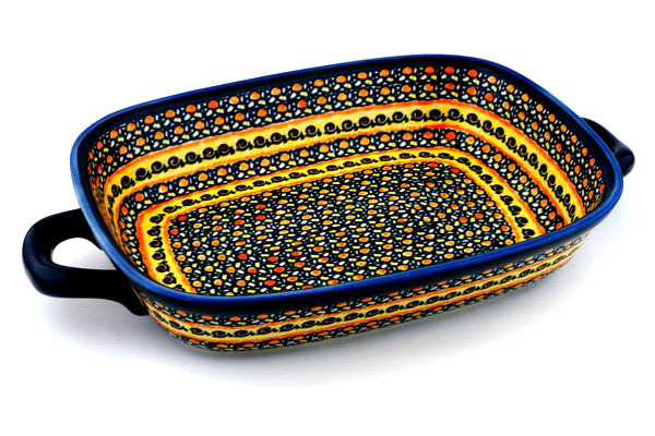 Rectangular Baker with Handles 18"