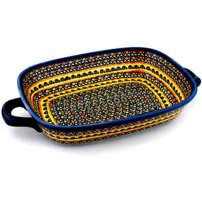Rectangular Baker with Handles 18"