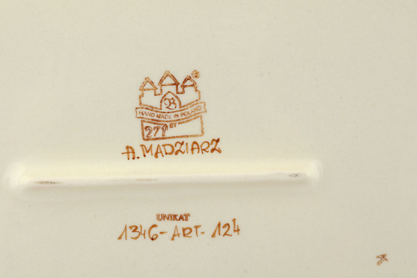 Rectangular Baker with Handles 19"