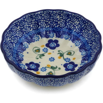 Scalloped Fluted Bowl 5"