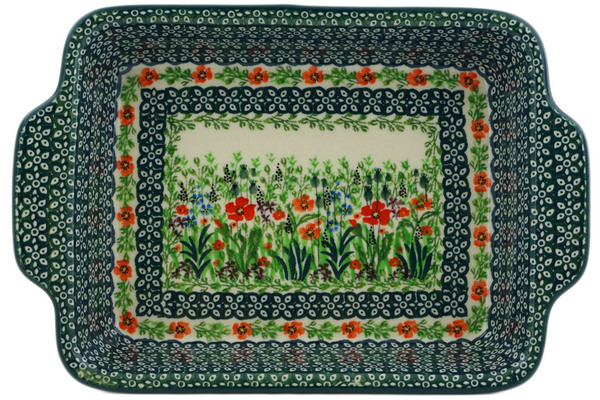 Rectangular Baker with Handles 11"