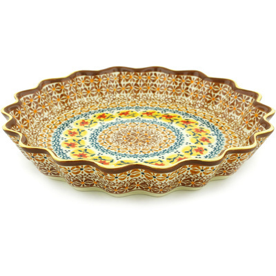 Fluted Pie Dish 10"