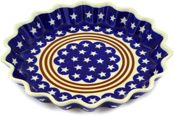 Fluted Pie Dish 10"