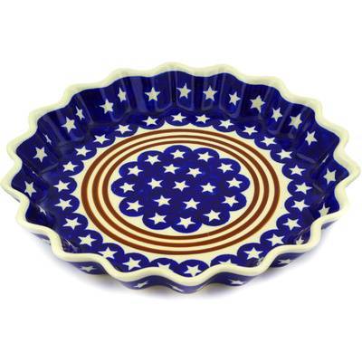 Fluted Pie Dish 10"