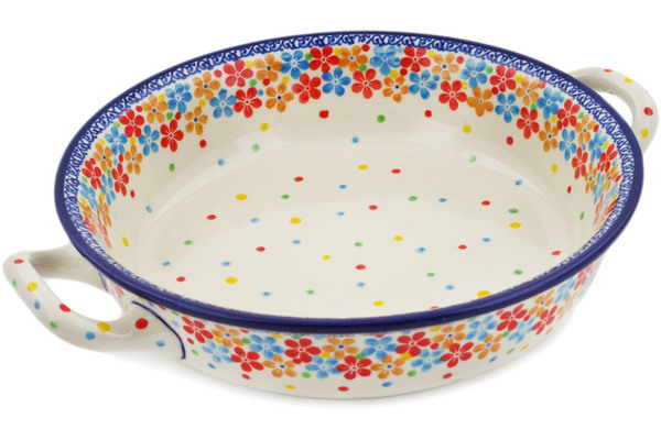 Round Baker with Handles 10"