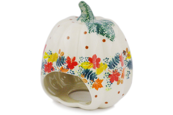 Jack O Lantern Candle Holder 6"