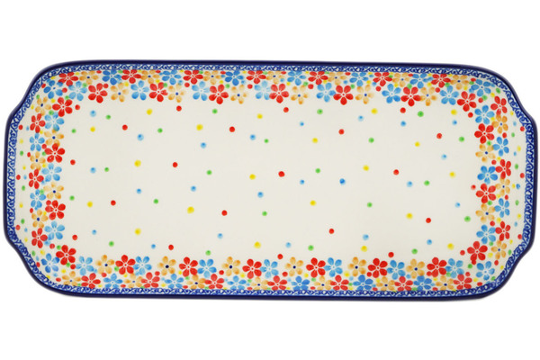 Platter with Handles 13"