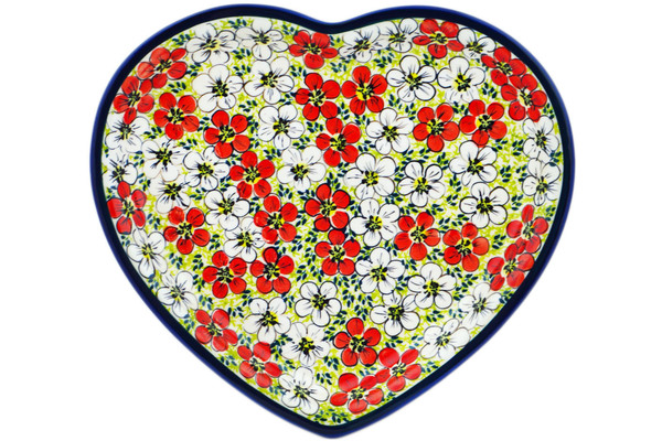 Heart Shaped Platter 11"