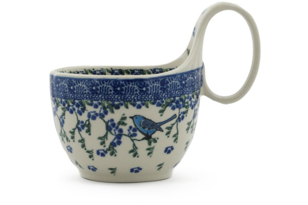 Bowl with Loop-Handle 6"