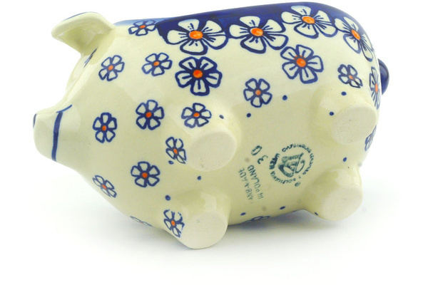 Pig Shaped Jar 6"