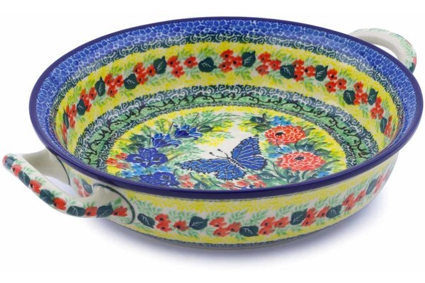 Round Baker with Handles 10"