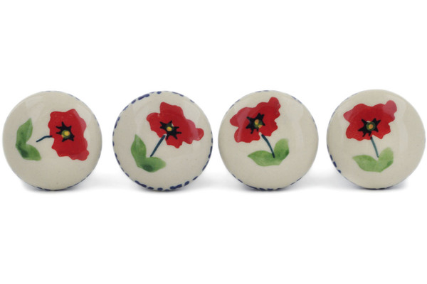 Set of 4 Drawer Pull Knobs 1-1/2 inch