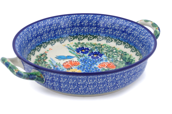 Round Baker with Handles 10"