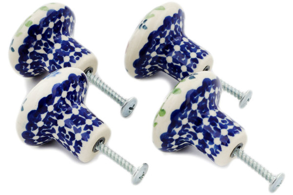 Set of 4 Drawer Pull Knobs 1-1/2 inch