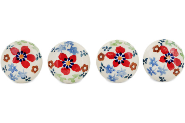 Set of 4 Drawer Pull Knobs 1-1/2 inch