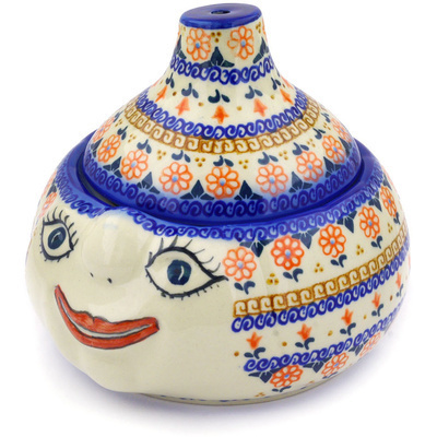 Garlic and Onion Jar 9"