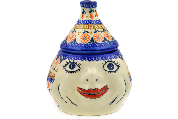 Garlic and Onion Jar 7"