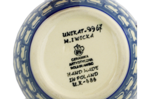 Bowl with Loop-Handle 6"