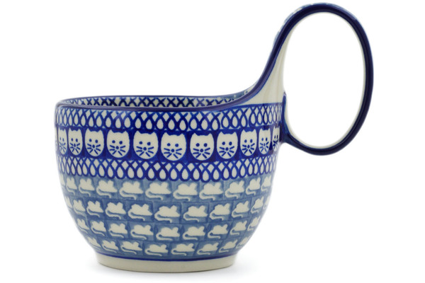 Bowl with Loop-Handle 6"