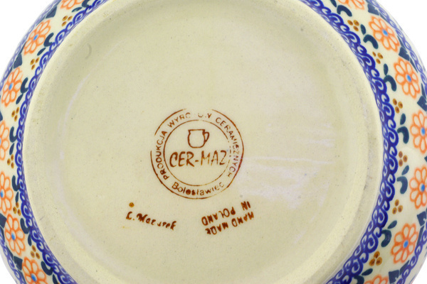 Jar with Lid and Handles 9"