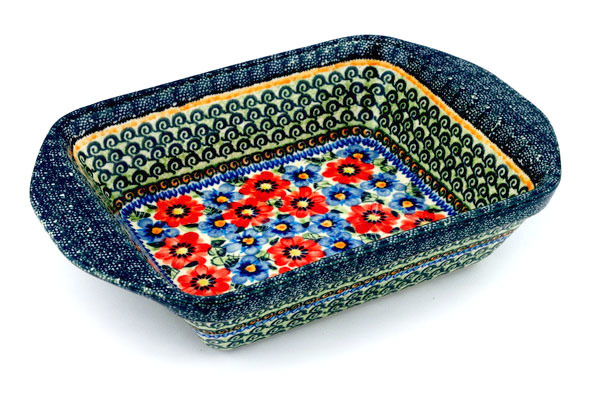 Rectangular Baker with Handles 12"