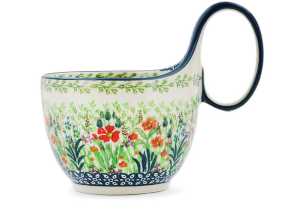 Bowl with Loop-Handle 6"