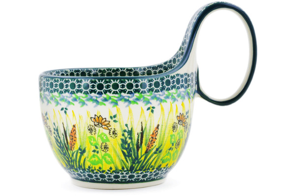 Bowl with Loop-Handle 6"