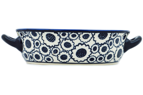 Round Baker with Handles 7"