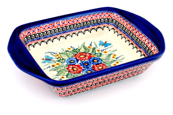 Rectangular Baker with Handles 12"