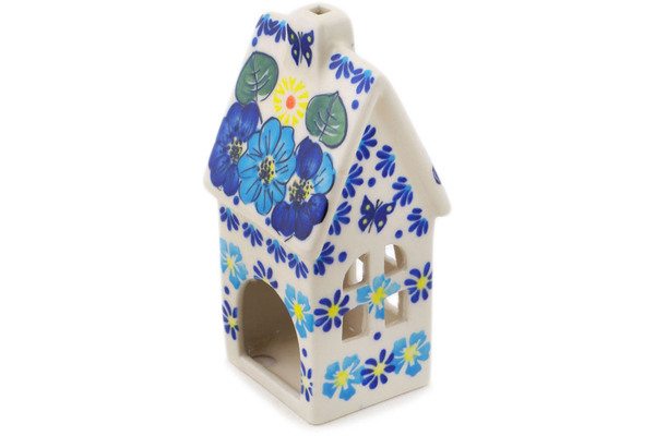 House Shaped Candle Holder 6"