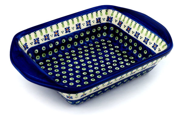 Rectangular Baker with Handles 12"