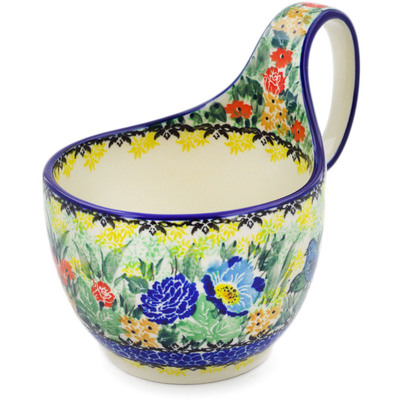 Bowl with Loop-Handle 6"