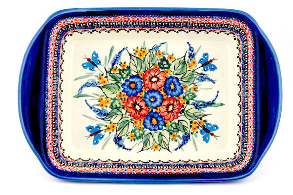 Rectangular Baker with Handles 14"