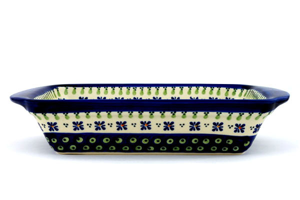 Rectangular Baker with Handles 14"