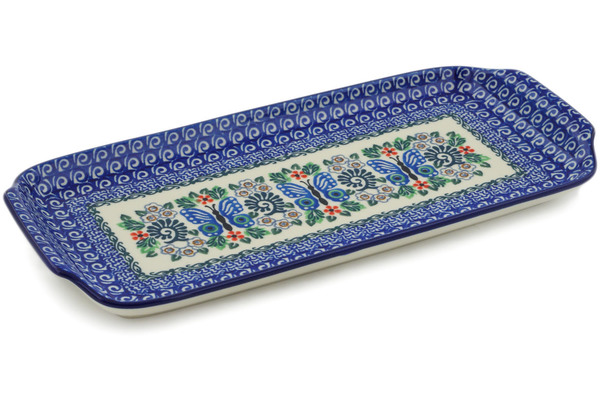 Platter with Handles 13"