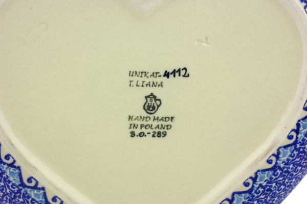 Heart Shaped Platter 9"