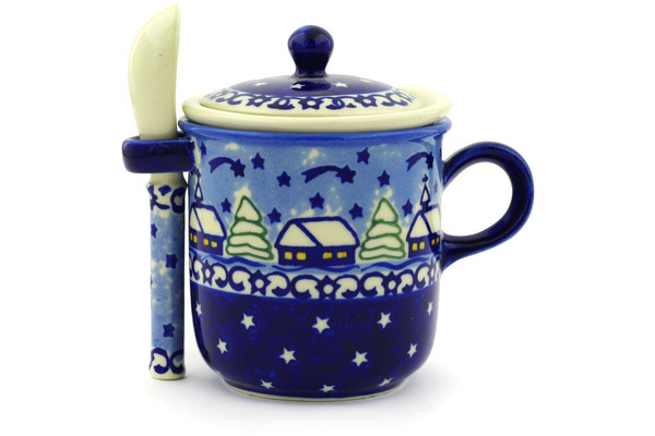 Brewing Mug with Spoon 10 oz