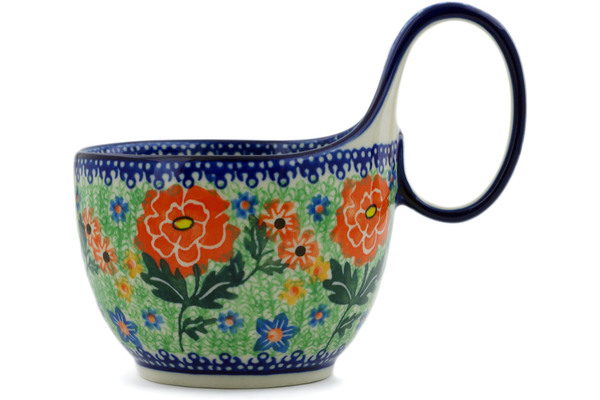 Bowl with Loop-Handle 6"