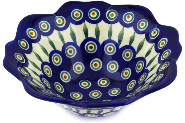 Fluted Bowl 8"