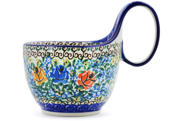 Bowl with Loop-Handle 6"