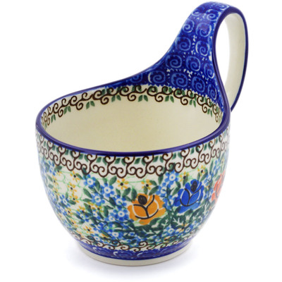 Bowl with Loop-Handle 6"