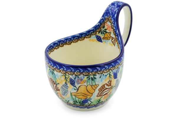 Bowl with Loop-Handle 6"