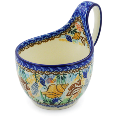 Bowl with Loop-Handle 6"