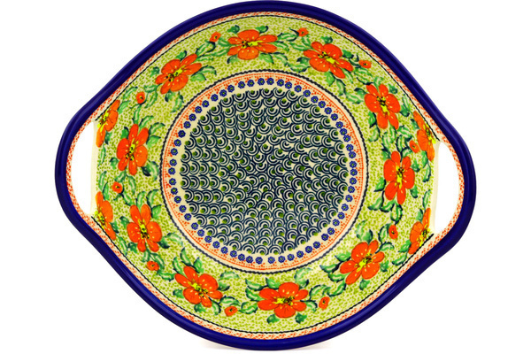 Bowl with Handles 14"