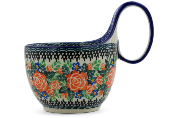 Bowl with Loop-Handle 6"