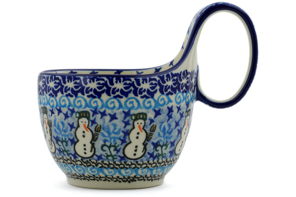 Bowl with Loop-Handle 6"