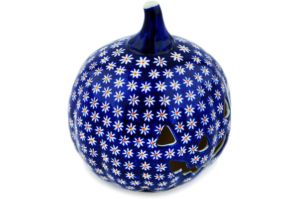 Jack O Lantern Candle Holder 9"