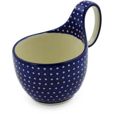 Bowl with Loop-Handle 6"