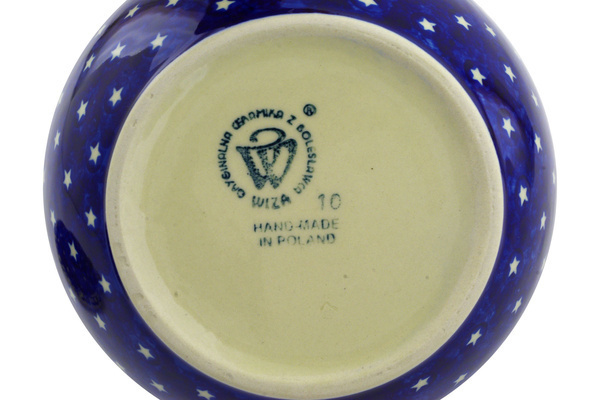 Jar with Lid and Handles 7"