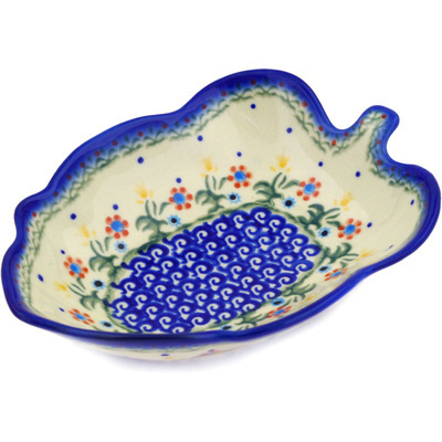 Leaf Shaped Bowl 8"